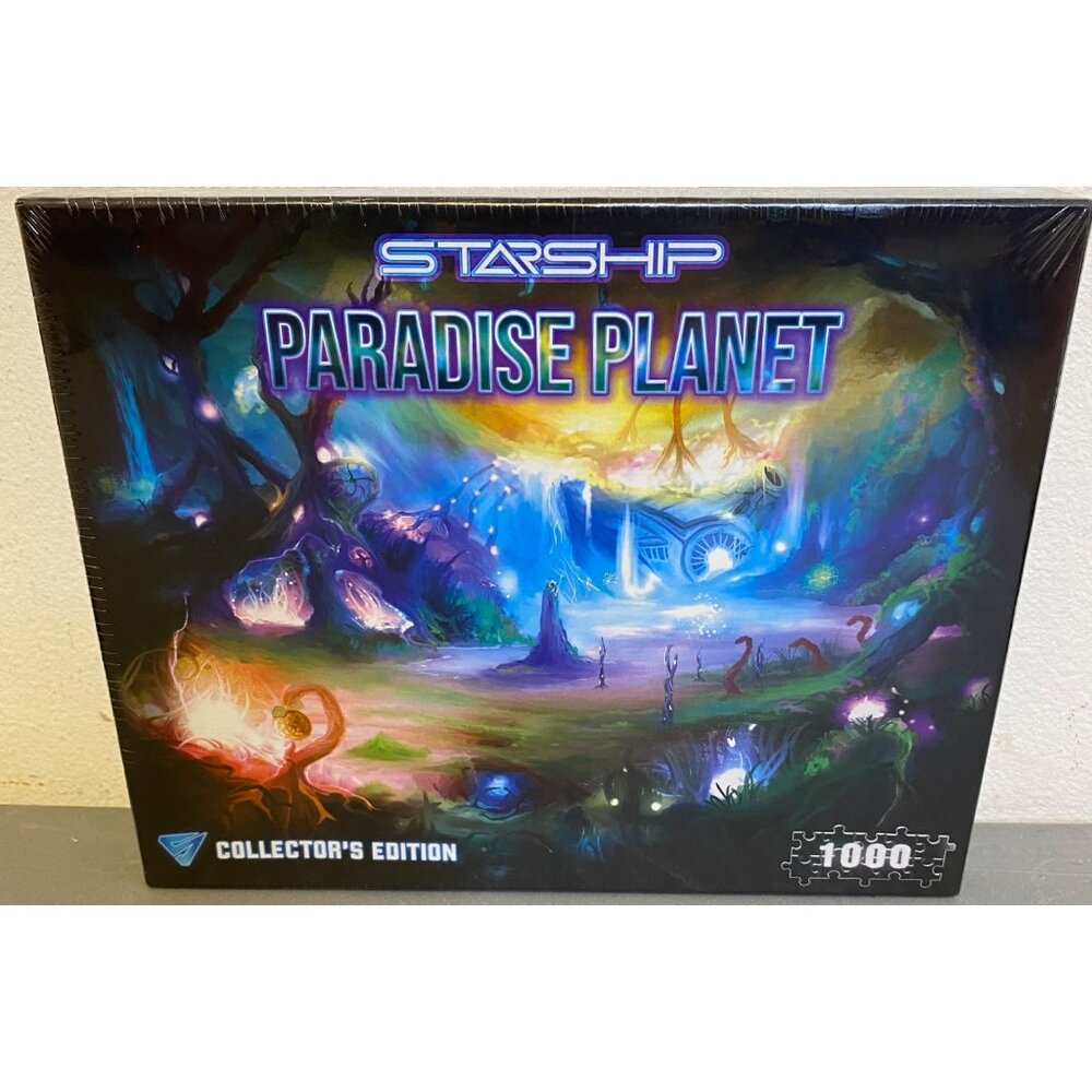 RARE Starship Paradise Planet Collector's Edition 1000 Piece Puzzle New SEALED!